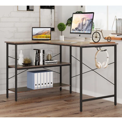 YOOUYIDA Bureau En L Avec Tablette, Homeoffice 7 YOOUYIDA Bureau En L Avec Tablette, Homeoffice – Image 5