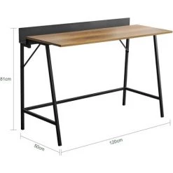 SoBuy FWT79-PF Bureau Informatique Avec Passe-câble, Bureau D'Ordinateur Table D’Étude à Domicile, Salon, Chambre, Design Industriel 9 SoBuy FWT79-PF Bureau Informatique Avec Passe-câble, Bureau D'Ordinateur Table D’Étude à Domicile, Salon, Chambre, Design Industriel -France Bureau Soldes 2022 55152024 3