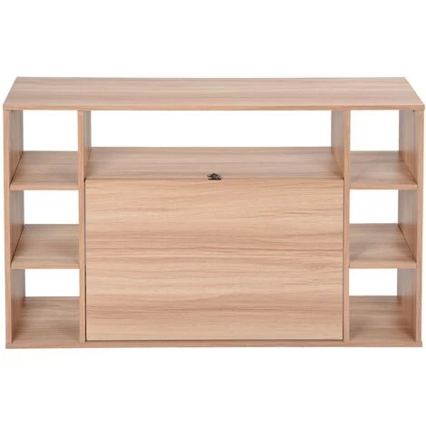 YB Table D'ordinateur Murale Pliante Organisateur D'étagère De Rangement De Bureau D'ordinateur Pour Un Usage Domestique 3 YB Table D'ordinateur Murale Pliante Organisateur D'étagère De Rangement De Bureau D'ordinateur Pour Un Usage Domestique