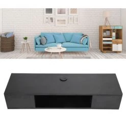 YB Meuble TV Multifonctionnel Meuble TV Mural En Panneaux De Particules Support Pour Ordinateur Portable Bureau Pour La Maison 8 YB Meuble TV Multifonctionnel Meuble TV Mural En Panneaux De Particules Support Pour Ordinateur Portable Bureau Pour La Maison -France Bureau Soldes 2022 55204630 2