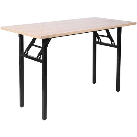 YB Table De Travail Pliante En Bois Portative De Table D'écriture De Bureau D'ordinateur Pour L'école De Bureau à La Maison 3 YB Table De Travail Pliante En Bois Portative De Table D'écriture De Bureau D'ordinateur Pour L'école De Bureau à La Maison