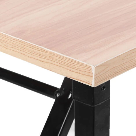 YB Table De Travail Pliante En Bois Portative De Table D'écriture De Bureau D'ordinateur Pour L'école De Bureau à La Maison 5 YB Table De Travail Pliante En Bois Portative De Table D'écriture De Bureau D'ordinateur Pour L'école De Bureau à La Maison – Image 3