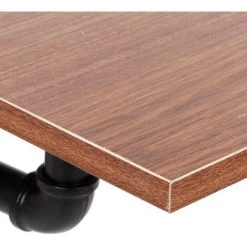 YB Table De Rangement De Bureau D'ordinateur Portable De Style Industriel Avec étagères étagère Murale Pour Bureau à Domicile