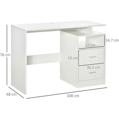 MH Bureau Informatique ELSA Blanc 5 MH Bureau Informatique ELSA Blanc – Image 3