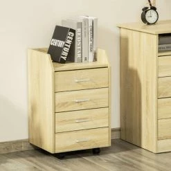 MH Caisson De Bureau NINO Chêne Clair 10 MH Caisson De Bureau NINO Chêne Clair -France Bureau Soldes 2022 55413552 4