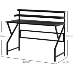 MH Bureau Gaming KELIS Noir 9 MH Bureau Gaming KELIS Noir -France Bureau Soldes 2022 55413785 3