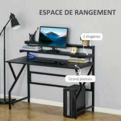 MH Bureau Gaming KELIS Noir 10 MH Bureau Gaming KELIS Noir -France Bureau Soldes 2022 55413785 4
