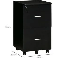 MH Caisson De Bureau JAFAR Noir -France Bureau Soldes 2022 55413807 3