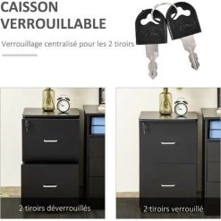 MH Caisson De Bureau JAFAR Noir -France Bureau Soldes 2022 55413807 5