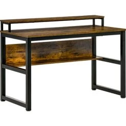 MH Bureau Design Industriel RICHARD Boisé Et Noir