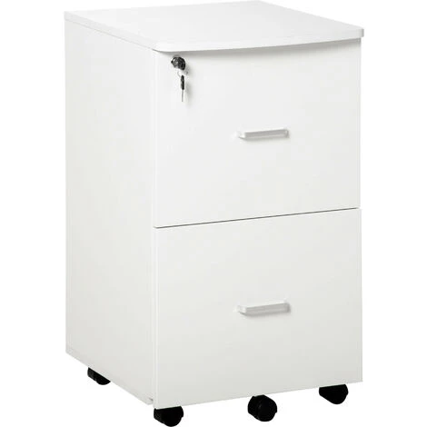MH Caisson De Bureau Verouillable ROLPH Blanc 3 MH Caisson De Bureau Verouillable ROLPH Blanc