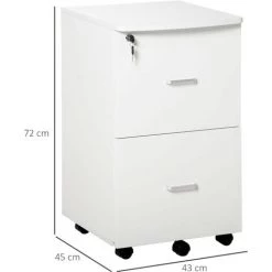 MH Caisson De Bureau Verouillable ROLPH Blanc 9 MH Caisson De Bureau Verouillable ROLPH Blanc -France Bureau Soldes 2022 55414409 3