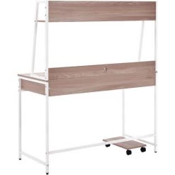 ASUPERMALL Bureau En Bois Et Acier MDF, Bureau De Travail, Bureaux D'ordinateur à Domicile, Bureau Avec étagères, étagère, 2 Tiroirs, étagères Pour Livres, Photos, Grande Surface De Table(couleur Bois) 9 ASUPERMALL Bureau En Bois Et Acier MDF, Bureau De Travail, Bureaux D'ordinateur à Domicile, Bureau Avec étagères, étagère, 2 Tiroirs, étagères Pour Livres, Photos, Grande Surface De Table(couleur Bois) -France Bureau Soldes 2022 55665486 3