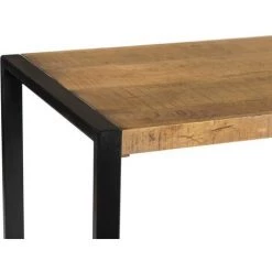 VENTE-UNIQUE.COM Bureau HARLEM - Bois De Manguier & Métal - Naturel Foncé 9 VENTE-UNIQUE.COM Bureau HARLEM - Bois De Manguier & Métal - Naturel Foncé -France Bureau Soldes 2022 55881273 4