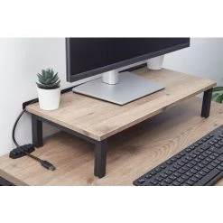 Iris Ohyama, Bureau Informatique/Table De Bureau, Moderne, Bureau,Salon - CDS-800M - L80 X L50 X H75 Cm, Brun Cendré -France Bureau Soldes 2022 56130564 4