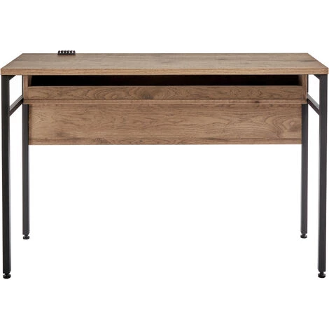 Iris Ohyama, Bureau Informatique/Table De Bureau, Design & Moderne, Bureau,Salon - CDS-1150 - L100 X L40 X H75 Cm, Brun Cendré 4 Iris Ohyama, Bureau Informatique/Table De Bureau, Design & Moderne, Bureau,Salon - CDS-1150 - L100 X L40 X H75 Cm, Brun Cendré – Image 2