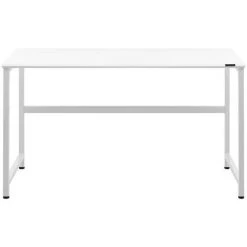 FROMM & STARCK Table D'Ordinateur Bureau Travail À Domicile Bureau PC 120 X 60 Cm Noir - Blanc -France Bureau Soldes 2022 56477579 4