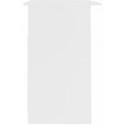 INLIFE Bureau Avec Tiroirs Blanc 110x50x76 Cm Aggloméré -France Bureau Soldes 2022 56630556 5