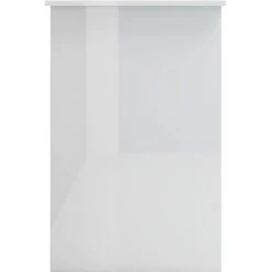 INLIFE Bureau Blanc Brillant 100 X 50 X 76 Cm Aggloméré -France Bureau Soldes 2022 56630809 5