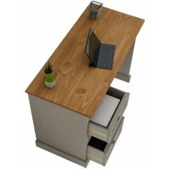 IDIMEX Bureau RAMON Avec Rangement 4 Tiroirs, Style Mexicain, En Pin Massif Lasuré Gris Et Brun - Gris, Naturel 9 IDIMEX Bureau RAMON Avec Rangement 4 Tiroirs, Style Mexicain, En Pin Massif Lasuré Gris Et Brun - Gris, Naturel -France Bureau Soldes 2022 57027135 4