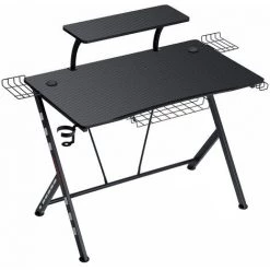 DMTOOL Bureau Gaming Bureau Informatique Avec Support D’écran 105 X 60 X 85cm -France Bureau Soldes 2022 57046260 4