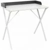 Paris Prix - Bureau Design "terrazzo" 84cm Gris & Blanc -France Bureau Soldes 2022 57074777 1