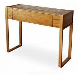Paris Prix - Bureau 1 Tiroir En Bois "nicoleta" 111cm Naturel
