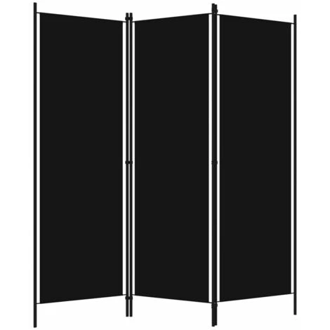 NOVA Comptes De Confidentialité Indépendants Divisant 150 X 180 Cm Diverses Couleurs Cloison De Séparation 3 Panneaux Noir 150x180 Cm Couleur : NOIR 4 NOVA Comptes De Confidentialité Indépendants Divisant 150 X 180 Cm Diverses Couleurs Cloison De Séparation 3 Panneaux Noir 150x180 Cm Couleur : NOIR – Image 2