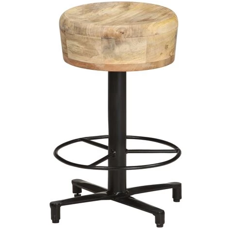 NOVA Tabouret De La Barre Ensemble 2 Pcs En Bois Massif Massif En Bois Massif Tabourets De Bar 2 Pcs 52 Cm Bois De Manguier Massif Taille : 52 Cm 5 NOVA Tabouret De La Barre Ensemble 2 Pcs En Bois Massif Massif En Bois Massif Tabourets De Bar 2 Pcs 52 Cm Bois De Manguier Massif Taille : 52 Cm – Image 3