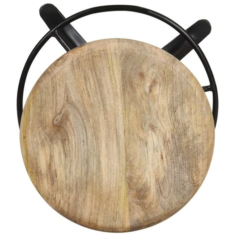 NOVA Tabouret De La Barre Ensemble 2 Pcs En Bois Massif Massif En Bois Massif Tabourets De Bar 2 Pcs 52 Cm Bois De Manguier Massif Taille : 52 Cm 7 NOVA Tabouret De La Barre Ensemble 2 Pcs En Bois Massif Massif En Bois Massif Tabourets De Bar 2 Pcs 52 Cm Bois De Manguier Massif Taille : 52 Cm – Image 5