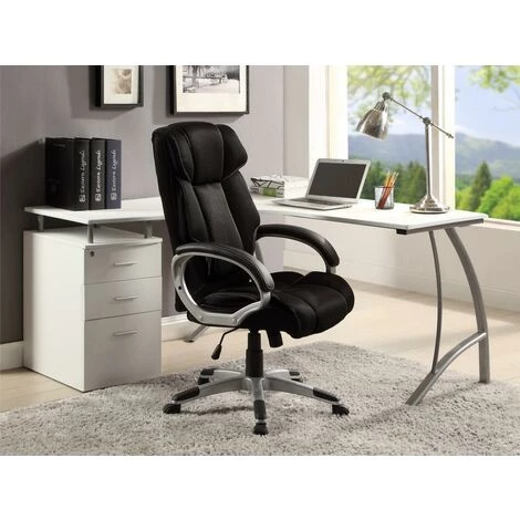 VENTE-UNIQUE.COM Bureau D'angle Avec Rangements ANTINOE - Réversible - Blanc - Blanc 4 VENTE-UNIQUE.COM Bureau D'angle Avec Rangements ANTINOE - Réversible - Blanc - Blanc – Image 2