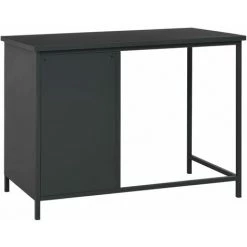 Bureau Industriel Avec Tiroirs 105x52x75 Cm Acier Anthracite VidaXL -France Bureau Soldes 2022 57261470 5
