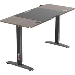 Bureau électrique Salinas à Hauteur Réglable 73 - 118 Cm Rectangulaire Effet Noyer [pro.tec] -France Bureau Soldes 2022 57356574 5