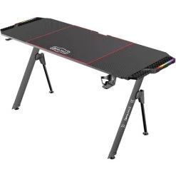 Bureau Gaming Stockton Avec éclairage LED 156 X 60 X 75 Cm [pro.tec] -France Bureau Soldes 2022 57356581 5