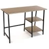 Versa Parawa Bureau Informatique Table D'étude Pour Ordinateur, 75x50x110cm - Marron Et Noir 2 Versa Parawa Bureau Informatique Table D'étude Pour Ordinateur, 75x50x110cm - Marron Et Noir -France Bureau Soldes 2022 57582802 1