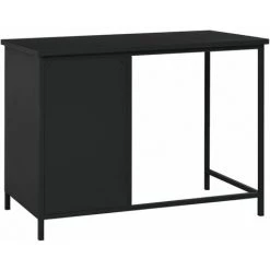 YOUTHUP Bureau Industriel Avec Tiroirs Noir 105x52x75 Cm Acier - Noir -France Bureau Soldes 2022 57778130 5
