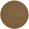 YOUTHUP Dessus De Table Marron Ø60x2,5 Cm Bois De Pin Massif - Brun