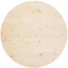 YOUTHUP Dessus De Table Ø90x2,5 Cm Bois De Pin Massif - Brun -France Bureau Soldes 2022 57778658 1