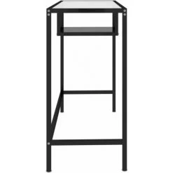 TRUE DEAL Bureau D'ordinateur Noir 100x36x74 Cm Verre 10 TRUE DEAL Bureau D'ordinateur Noir 100x36x74 Cm Verre -France Bureau Soldes 2022 57836269 4