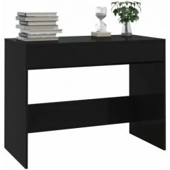 TRUE DEAL Bureau Noir 101x50x76,5 Cm Aggloméré -France Bureau Soldes 2022 57842960 4