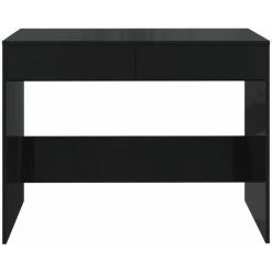 TRUE DEAL Bureau Noir 101x50x76,5 Cm Aggloméré -France Bureau Soldes 2022 57842960 5