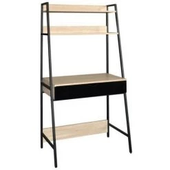 AUTRES Bureau Avec étagere En Metal - L 84 X P 45 X H 165 Cm - DOVER