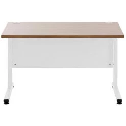 FROMM & STARCK Table D'Ordinateur Bureau Travail À Domicile PC 120 X 73 Cm Marron/Blanc - Noir -France Bureau Soldes 2022 58527535 5