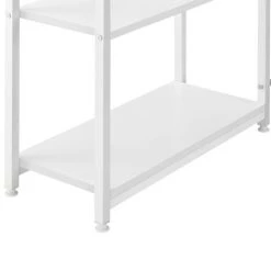 NOVA Bureau Avec étagères De Bureau Chambre En Acier Studio Différentes Couleurs Couleur : Blanc -France Bureau Soldes 2022 58597027 4