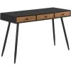 NOVA Salon De Bureau De Bureau 3 Chambres Style Vintage Bois Foncé / Noir -France Bureau Soldes 2022 58597325 1