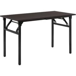 NOVA Bureau Pliant De La Salle Studio Office Hauteur Réglable Diverses Couleurs Couleur : Brun Foncé / Noir -France Bureau Soldes 2022 58597394 2