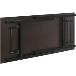 NOVA Bureau Pliant De La Salle Studio Office Hauteur Réglable Diverses Couleurs Couleur : Brun Foncé / Noir -France Bureau Soldes 2022 58597394 4