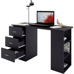 PIRANHAFURNITURE Guppy Desk Black PC54bk -France Bureau Soldes 2022 58822670 4