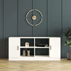 COTECOSY Bureau, Buffet, Armoire, Commode Et Table Basse Busymo Blanc - Blanc -France Bureau Soldes 2022 59103817 4