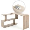 Bureau En Angle „Levia“ Sonoma Avec Station De Recharge USB Vicco -France Bureau Soldes 2022 59119732 1